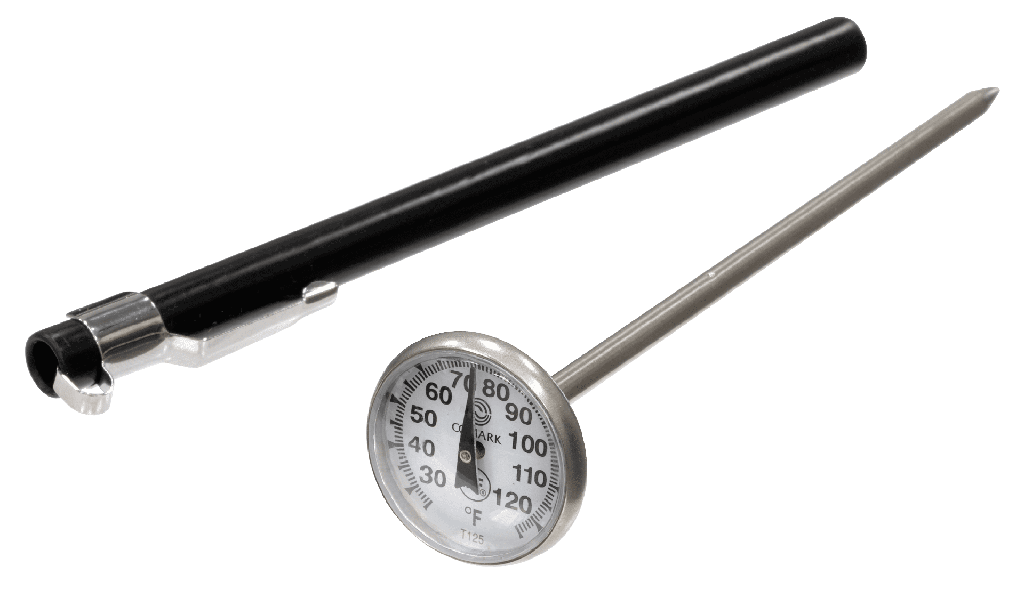 Termómetros de dial, de bolsillo