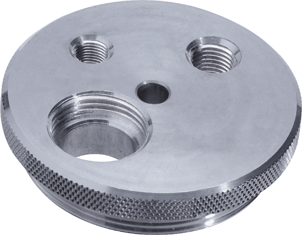 Tapa de cámara de presión para medidores de aire de hormigón