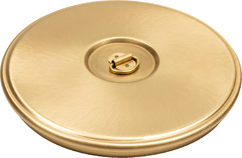 Tapa de tamiz de 8" (latón), <span style="white-space: nowrap;">H-3930BC</span>