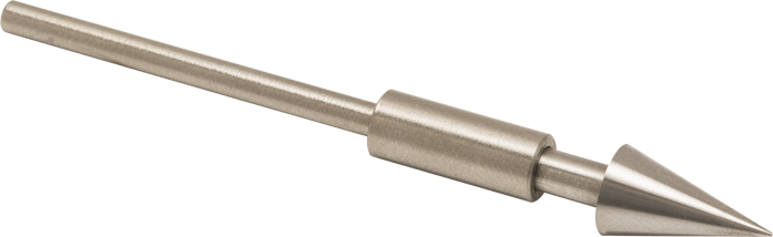 Punta, tuerca y vástago de repuesto de acero inoxidable SOLAMENTE para todos los conos de 90°