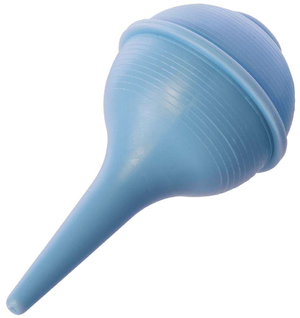 Jeringa, bulbo de goma