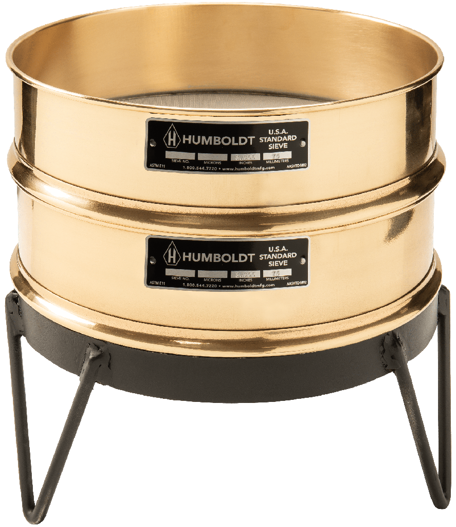 Soportes para tamices de lavado en húmedo