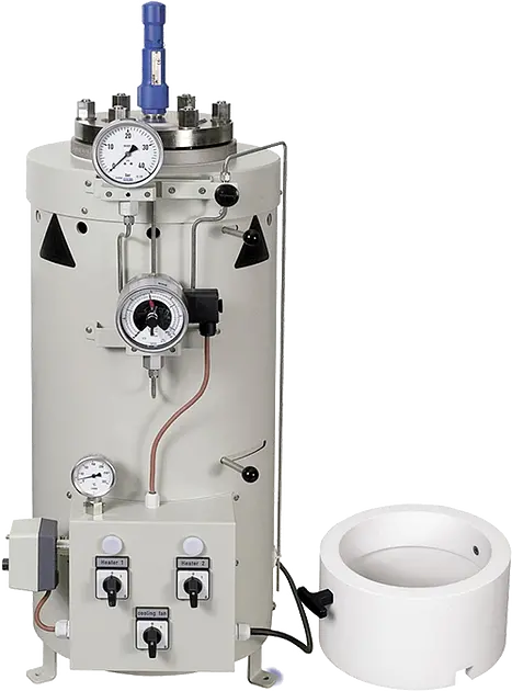 Autoclave de alta presion para cemento