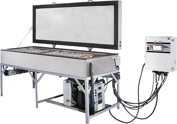 Gabinete de congelacion y descongelacion rapida, 220 V 50/60 Hz