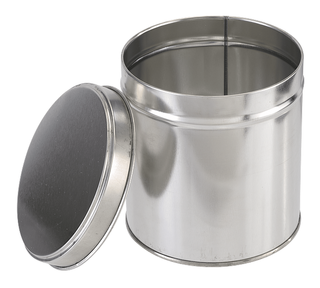 Lata de almacenamiento para muestras de prueba de marshall