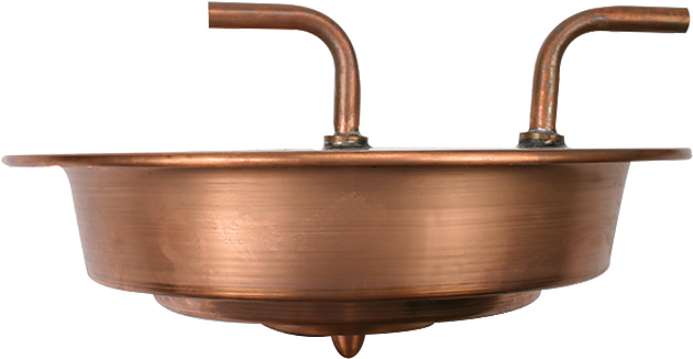 Extractor de reflujo de asfalto, 2000 g, condensador de cobre de tubo de 0,5" con tubos de entrada/salida de agua