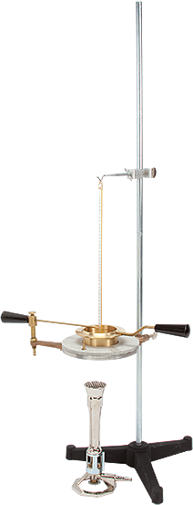 Probador de punto de inflamación y combustión de gas natural en Cleveland