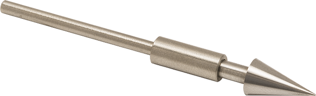 Punta, tuerca y vástago de repuesto de acero inoxidable SOLAMENTE para todos los conos de 90°