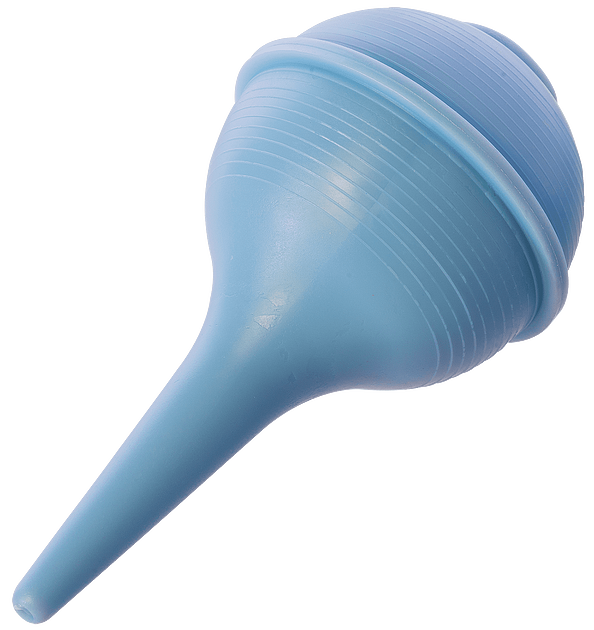 Jeringa, bulbo de goma