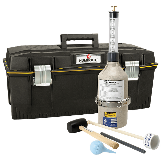 Medidor de aire volumétrico