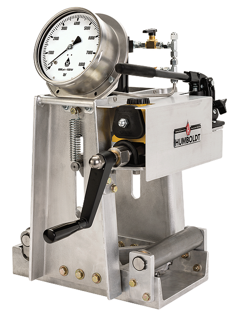 Probador de vigas de hormigón de carga continua para vigas de 4" x 12"