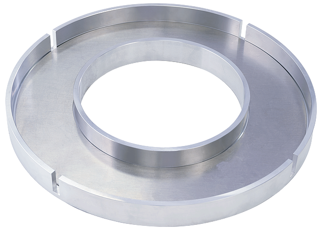 Molde de fundición para dispositivo de pulido de tres ruedas