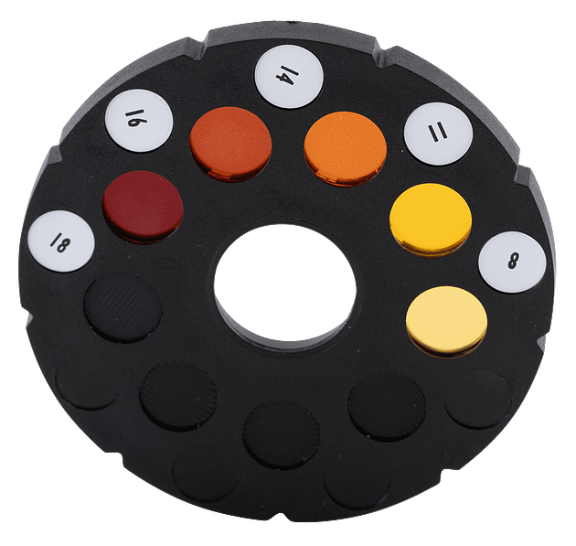 Rueda de color orgánica