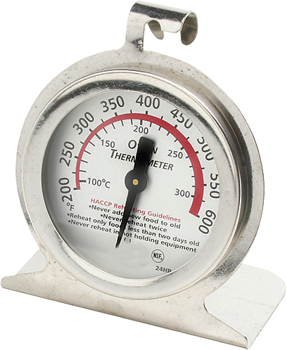 Termómetro, horno bimetálico