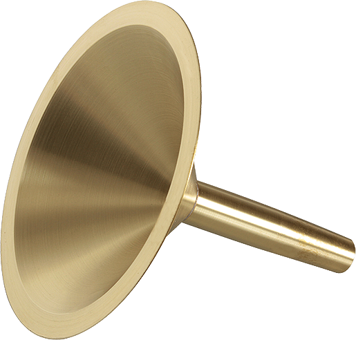 Embudo para aparato de retención de agua