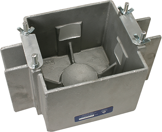 Portaherramientas para aparato de penetración de bolas