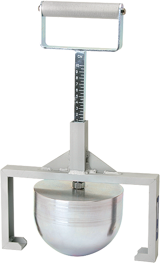 Aparato de caída de bola (bola Kelly)