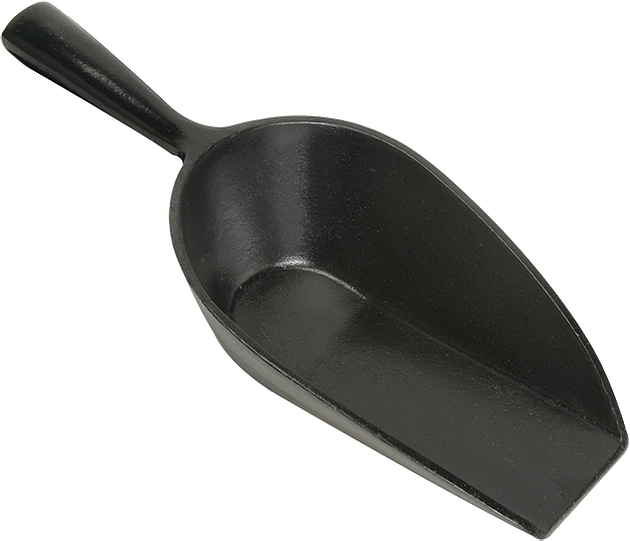 Cuchara, punta plana, aluminio recubierto de PTFE.