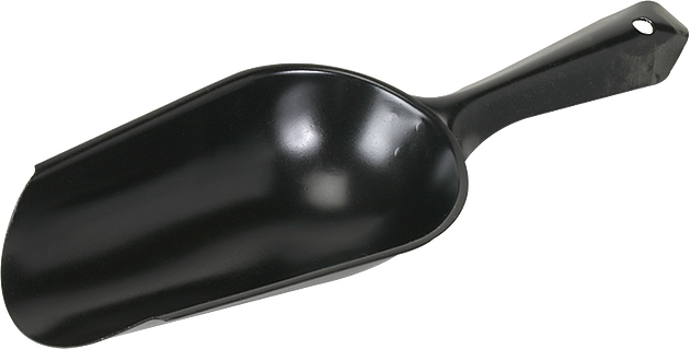 Cuchara, punta redonda, acero inoxidable recubierto de PTFE