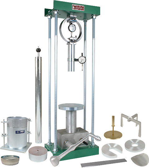 Conjunto de prueba mecánica CBR