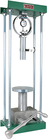 Prensa de carga mecánica CBR