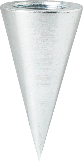 Cono de 30°, 1 pulg² (6,45 cm²) para penetrómetro de cono