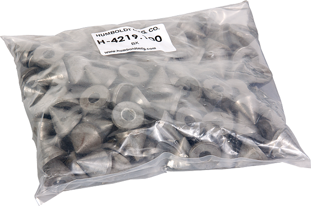 Conos desechables DCP de doble masa (paquete de 100)