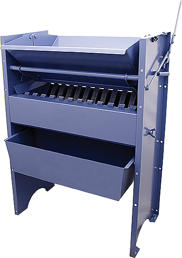 Divisor de muestras universal, tolva con capacidad de 1,0 pie³