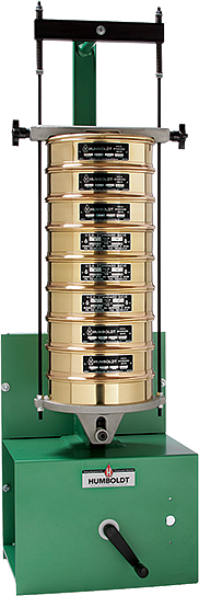 Tamizadora humboldt de accionamiento manual