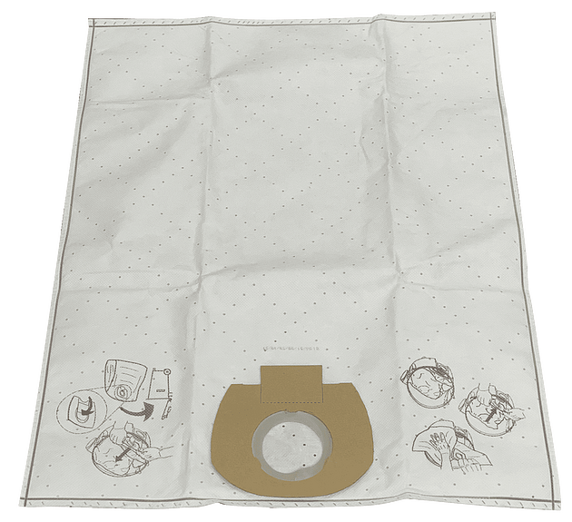 Bolsas filtrantes para sistemas de aspiración HEPA de alta eficiencia