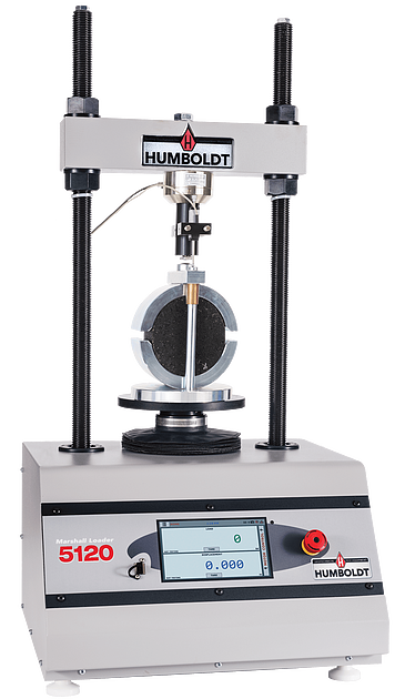 Load frame, marshall and TSR
