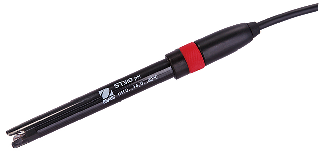 pH Meter, Electrode, BNC Cinch, pH/Temp, Refillable