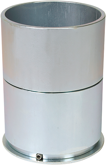 Molde de compactación Marshall, 4" o 100 mm (base giratoria)