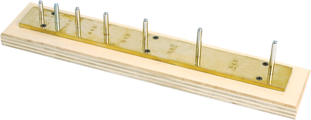 Medidor de indice de alargamiento, BS 812