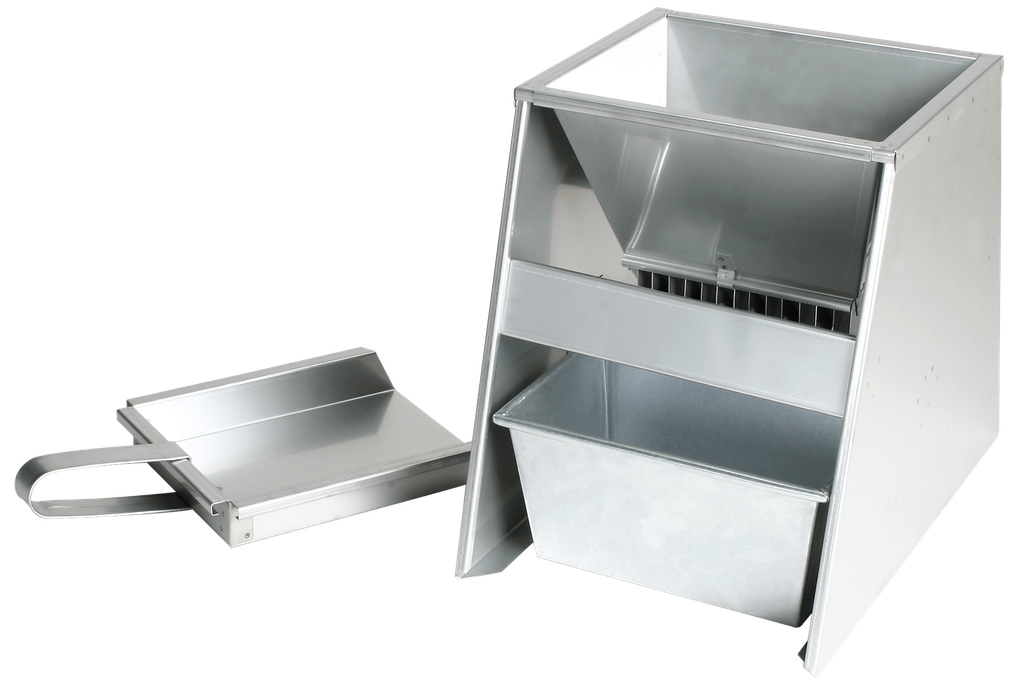 Separadores de muestras tipo riffle Humboldt para material de 0,25" a 0,50"