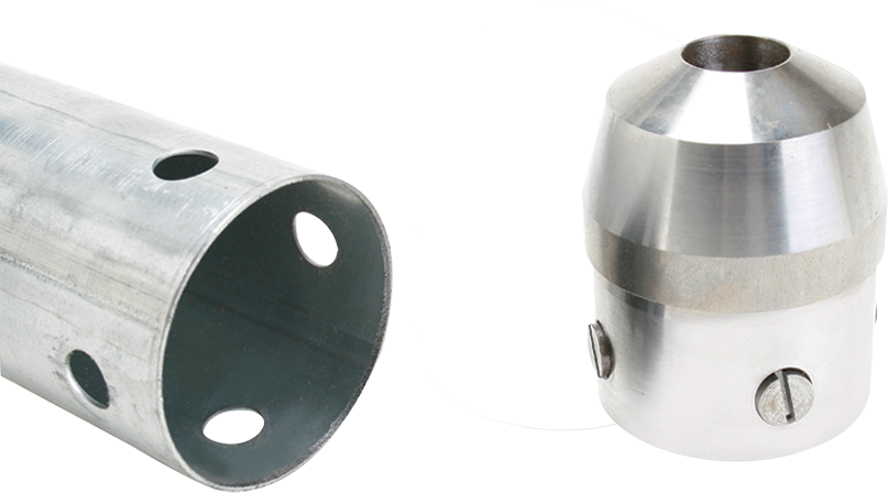 Cabezal de accionamiento de varilla E de 3" para tubos Shelby