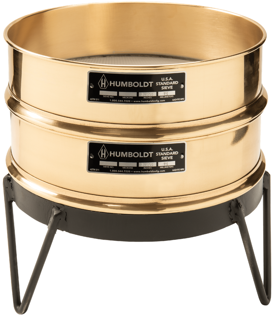 Soportes para tamices de lavado en húmedo