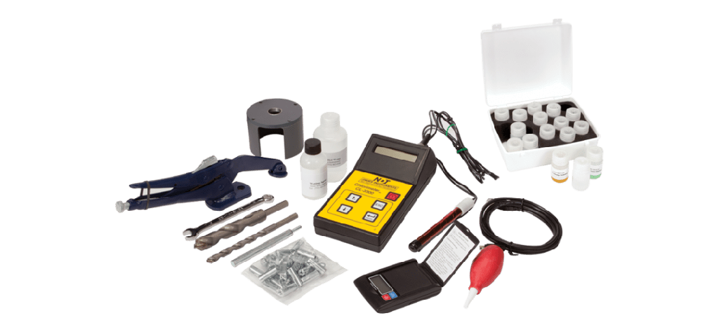 Sistema de prueba de cloruros del clorimetro