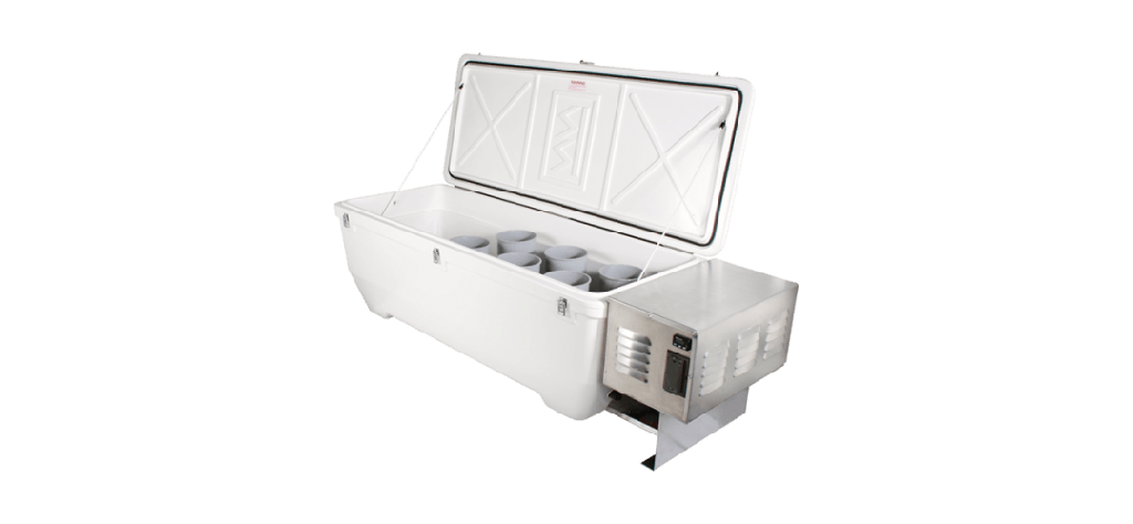 Caja de curado de hormigon, de lujo