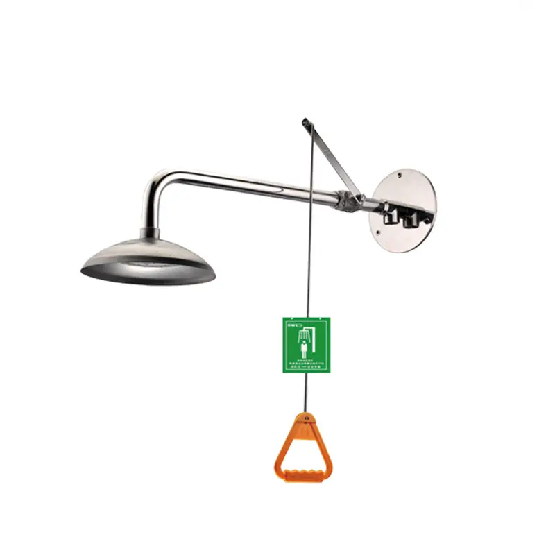 lavaojos con ducha de pared