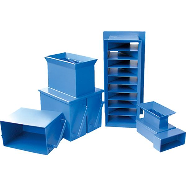 Divisor de muestras (caja de riffles)