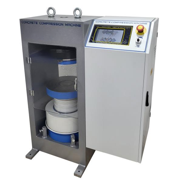 Máquina Automática de Ensayo de Compresión de Testigos de Roca, Pantalla Táctil