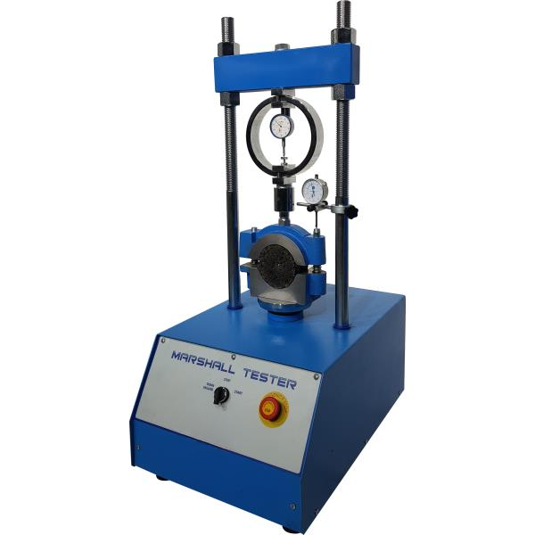 Máquina de ensayo de estabilidad Marshall con anillo de carga