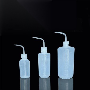 Pizeta/Botella de lavado de plastico 250-1000 ml