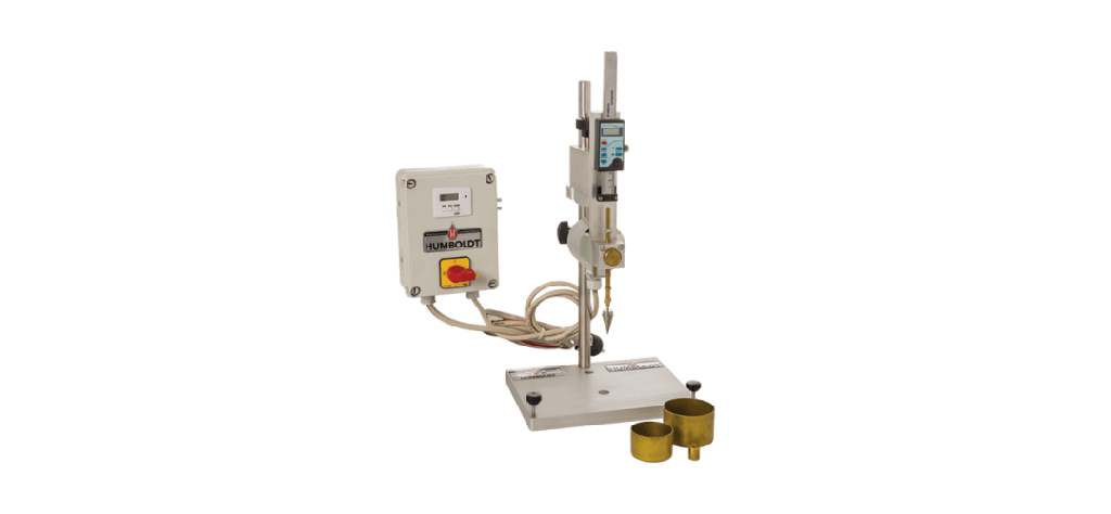 Penetrometro de cono, digital, semiautomatico 230V 50Hz