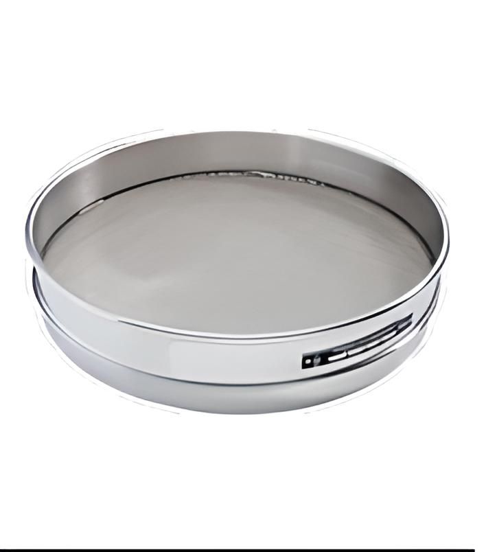 Tamiz, 12'' de diámetro, malla No.60 (250 µ), altura media, marco y malla de acero inoxidable