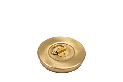 Tapa para tamiz de 3'' de diámetro, latón