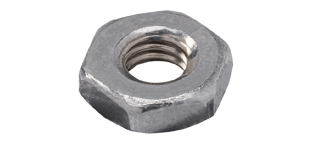 Tuerca del vástago, acero inoxidable 10-32