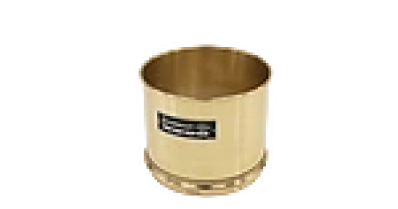 Tamiz de lavado húmedo, tela de acero inoxidable n.° 200, reforzado, 8'' X 6''