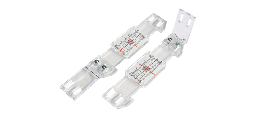 Medidor de monitor de grietas f/esquinas (2 unidades)